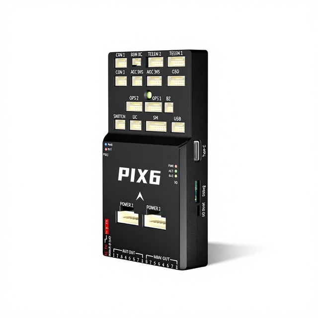 New Ledi PIX6 Flight Controller Open Source Pixhawk Multi-Rotor Fixed-Wing Vertical Takeoff Line Autopilot APM Made in China