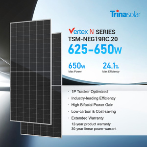 Panneaux solaires N Pv 600W 620 Watt 650W 700W monocristallins bifaciaux - Product Image 2