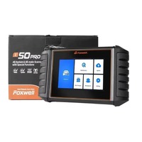 Herramienta de Diagnóstico Automotriz Foxwell I50 Pro, Escáner OBD2 para Todos los Sistemas, Funciones de Reinicio Especiales, Actualización de la Herramienta de Escaneo de Autos NT650