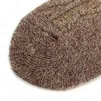 Laine Gots Oeko-Tex de haute qualité et Rws Design personnalisé Chaussettes en tricot de laine d'hiver Chaussettes en laine épaisse