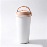 Thermos isotherme à double paroi en acier inoxydable 304 OEM avec infuseur à thé, affichage de la température, gourde de bureau métallique réutilisable