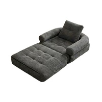 Canapé-lit inclinable modulaire pliable, compressé sous vide, compact, design moderne pour salon et appartement