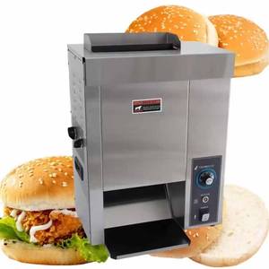 Tostador de hamburguesas completamente automático comercial para restaurante de comida rápida Calentador de pan de corteza de hamburguesa - Product Image 2