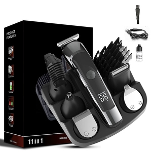 Mry Oplaadbare <span class=keywords><strong>6</strong></span>-In-1 Tondeuse Set Scheerapparaat Draadloze Kapper Trimmer Rvs Kapper Haire Tondeuse - Product Image 3