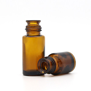 Alta calidad, 5ml, 15ml, 30ml, 60ml, 120ml, tarro vacío de ámbar de boca ancha, botella de reactivo de vidrio químico de laboratorio, botella de cápsula de vidrio - Product Image 3