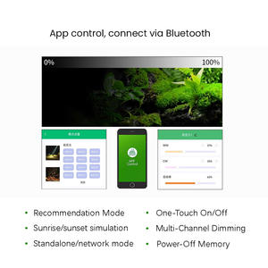 Mini 7 Pro-O <span class=keywords><strong>Cree</strong></span> Cob 7W Bluetooth Led <span class=keywords><strong>Aquarium</strong></span> Licht Nano Tank Plant Grow Light High Par Zoetwater Aquascape Lamp - Product Image 5