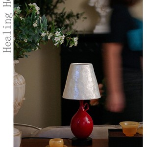 Lámpara de mesa recargable LED E27 con control táctil, cuida la vista, para dormitorio, sala de estar, oficina, escritorio, luz nocturna, lámpara decorativa - Product Image 2