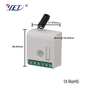 YET477通用接收器2通道车库门控制器，用于自动滑动玻璃门 - Product Image 6