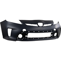 Pare-chocs avant en carbone noir de haute qualité, neuf, fabriqué par le fabricant, à fixer par boulons, 52119-47934 pour Prius 2013-2015