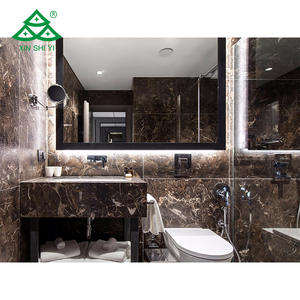 مصنع أثاث صيني: سرير جلدي فاخر بحجم كينج مخصص ومجموعات غرف نوم فندقية وأثاث فاخر للفنادق والفلل - Product Image 6