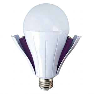 Bombilla LED A19, Base E27, SMD 2835, Cuerpo de Plástico, 2700K Blanco Cálido, CRI 85, 95lm/W, 50000h, AC 85-265V - Product Image 1