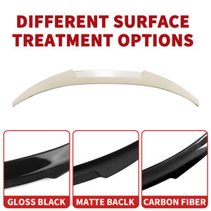 Accessoires de voiture HC Extension de becquet arrière pour BMW Série 1 E82 <span class=keywords><strong>118d</strong></span> 118i 120i 120d 123d 125i 125se 128i 135i 2007-2011 - Product Image 4