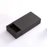 Boîte d'emballage avec tiroir en papier kraft ECO imprimé de logo personnalisé Matériaux recyclés pour thé Étui de téléphone Emballage de cadeau Manchon givré