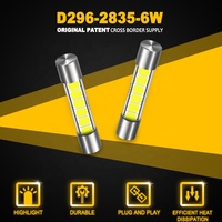 Jiachi 29mm LED pare-soleil de voiture miroir de courtoisie lumière fusible Style Auto Festoon lampe C5W ampoule de remplacement pour voiture SUV camion pare-soleil