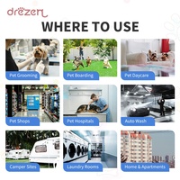 Máquina de Lavado de Perros de Lujo Personalizada con Autoservicio, Bañera de Acero Inoxidable de 50 Pulgadas para Perros Grandes/Pequeños - Diseño Silencioso y Reforzado