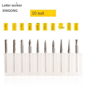 <span class=keywords><strong>Lima</strong></span> rotativa de carburo pulido Xingong, cortador de fresado de acero de tungsteno 3*3 y cabezal de molienda de Metal, piezas de herramientas de grabado - Product Image 2