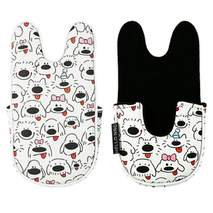 Fundas para palos de golf tipo mallet con estampado animal de cuero PU y cierre magnético para el centro del shaft - Product Image 2