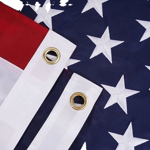 Bandera de EE. UU. Negra con Estrellas Bordadas, Impresa Digitalmente, de Alta Calidad, Personalizada para Campañas, 3x5 Pies, 100D, Directo de Fábrica 2023 - Product Image 4