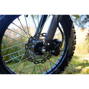 Moto tout-terrain avec moteur 2000W, batterie au lithium, vitesse de 70-75 km/h, autonomie de 50-80 km, frein à disque hydraulique, cadre en aluminium - Product Image 3