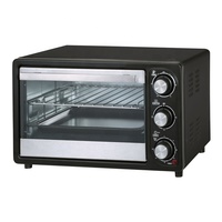 Four à pain miniature de 16 L avec fonction de convection et plateau de cuisson, boîtier en métal, 1200 W, électrique, pour la cuisson de gâteaux