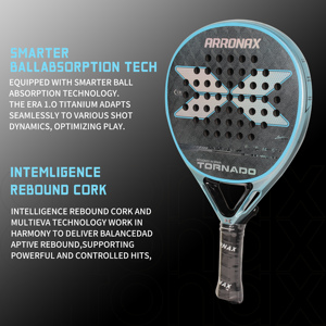 Raquetas de Pádel Arronax Professional Cross <span class=keywords><strong>It</strong></span> LIGHT con Marco de Diamante, Raquetas de Pádel, Pelotas de Pádel - Product Image 1