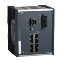 Commutateur Ethernet PoE industriel Modicon MCSESP083F23G0 8TX-Gb pour l'automatisation industrielle, contrôleur de programmation PLC dédié PAC, vente en gros