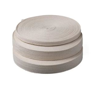 Custom Webbing Herringbone Ribbon Eco-Friendly Polyester Cotton <b>Strapping</b> DIY Fashion Craft Projects Bias Home Textile Bags - Product Image 1