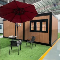Maison préfabriquée miniature à vendre avec cuisine et toilettes, maison conteneur directement de l'usine, maison modulaire préfabriquée OEM, mini-maison Ray-Zen