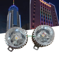 Lampu Hias 24V RGBW Pixel LED Titik Cahaya 3000K 4000K 6500K Merah & Putih Berbahan Aluminium & PC Sumber Cahaya YY-DG004