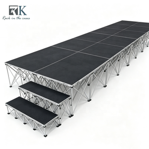 Factory Price Stage Portable Stage Event Stage Kit High Quality Stage Platform Platform with Aluminum Riser for Outdoor Events - Product Image 1