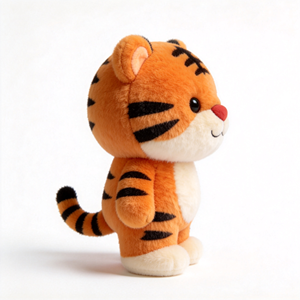 Juguete de Peluche de Tigre Naranja al por Mayor, Peluche de Tigre Suave, Lindo Juguete de Peluche de Tigre Personalizado - Product Image 5