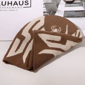 Gorro de Punto Jacquard con Logotipo Personalizado, Gorro de Invierno Y2K para Mujer, Acrílico, Tejido, de Playa, Alta Calidad, Precio Bajo, Venta al Por Mayor - Product Image 2
