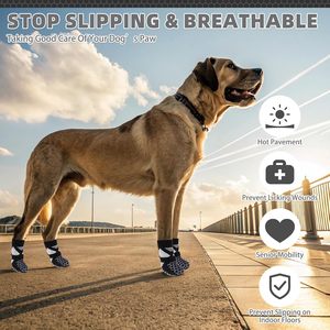 Joymay Accessoires antidérapants de luxe <span class=keywords><strong>pour</strong></span> animaux de compagnie Chaussettes <span class=keywords><strong>pour</strong></span> chiens Chaussettes de patte <span class=keywords><strong>pour</strong></span> intérieur et extérieur Fabriqué en latex PU Fabricant de chaussettes de chaussures <span class=keywords><strong>pour</strong></span> chiens - Product Image 6
