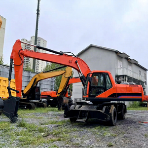 รถขุดล้อยี่ห้อ Doosan รุ่น DH210W-9 มือสอง น้ำหนัก 21 ตัน ใช้งานน้อย ระบบไฮดรอลิก เหมาะสำหรับงานก่อสร้างถนนในเมือง - Product Image 1