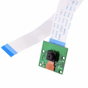 Modulo fotocamera Raspberry Pi telecamera CSI/interfaccia 5 milioni di pixel 15cm cavo morbido fotocamera RASPBERRY PI