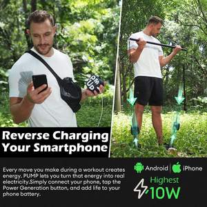 Banderole — <span class=keywords><strong>pompe</strong></span> sans fil pour femmes, kit Fitness Sexy, équipement de résistance - Product Image 5