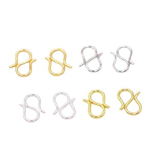 M-Shaped Clasp For <b>Bracelet</b> Making Gold Silver Plated <b>Copper</b> Jewelry Findings Component DIY Accessory - Product Image 2