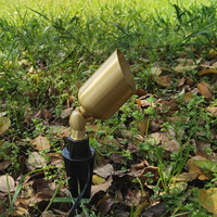 Garder en laiton a mené l'ampoule Mr16 allume la lumière de tache