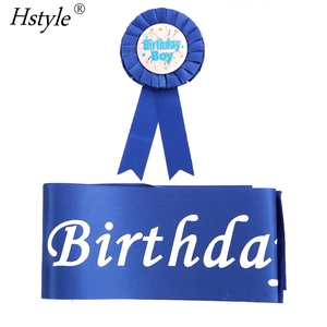 Chúc Mừng Sinh Nhật Giải Thưởng Ribbon Sinh Nhật Tinplate Huy Hiệu Pins Rosette Nút Pins Chúc Mừng Sinh Nhật Huy Hiệu Trâm Pins SD2376 - Product Image 4