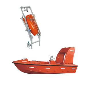 Bote de Rescate de FRP para 6 Personas con Baja Altura de Cubierta y Tubos Integrados para Mayor Estabilidad Durante la Recuperación de Víctimas y Operaciones de Embarque - Product Image 6