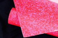 Feuilles de plastique celluloid 0,17 mm-1,5 mm nacrées, feuilles de celluloid colorées nacrées pour instruments de musique, revêtements de tambours, placages décoratifs