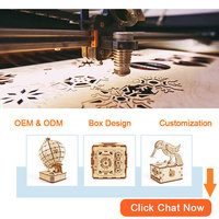 Puzzle 3D DIY, jouet créatif, artisanat en bois, modèle d'airship, puzzle en bois, kit de construction d'avion en bois, puzzles éducatifs, cadeau