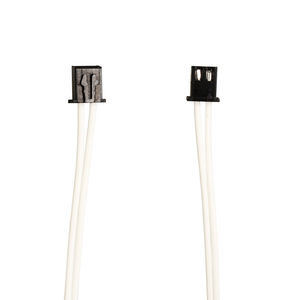 3DSWSAY 3D <b>Printer</b> Accessory 2 Pin XH2.54 Terminal <b>Cable</b> White 1 Meter High Temperature Resistant Extension Wire - Product Image 4
