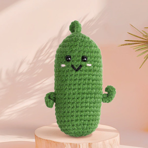 Juguetes de ganchillo de frutas y verduras, juguete tejido a crochet para mascotas - Product Image 3