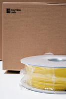 Filamen Bambu Lab PLA Basic - Kuning (10400) 1.75mm 1kg Kompatibel RFID AMS untuk Kebanyakan Printer 3D FDM