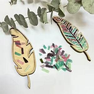 Nuevo Kit de Bricolaje, Regalo de Navidad, Pequeños Accesorios, Juego de Ensamblaje de Hojas y Pájaros, Manualidades de Madera al por Mayor - Product Image 5