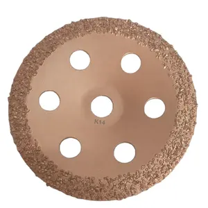 Tungsten karbür parlatıcı taşlama diskleri kaba işleme için kauçuk ve kumaş