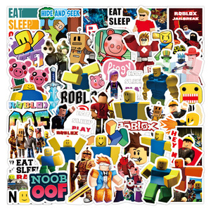 Adesivi Graffiti <span class=keywords><strong>Roblox</strong></span> SW 50-100 per Decorazione di Valigie e Quaderni, Stile Mondo Virtuale - Product Image 2
