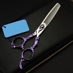 Ciseaux de coiffure pliables en acier inoxydable, ergonomiques, ultra-affûtés, pour la coupe de cheveux en salon - Product Image 3