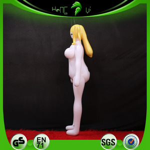 <span class=keywords><strong>Muñeca</strong></span> <span class=keywords><strong>Inflable</strong></span> Personalizada de PVC con Diseño de Chica Desnuda de Pelo Rubio, Modelo de Anime <span class=keywords><strong>Inflable</strong></span>, Duradera para Adultos y Fans - Product Image 3